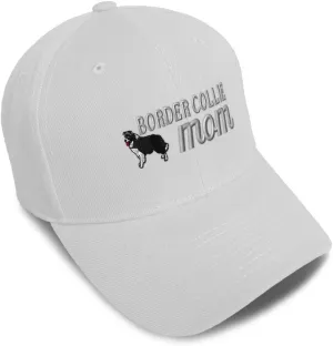 Custom Baseball Cap Border Collie Mom A Embroidery Dad Hats for Men & Women