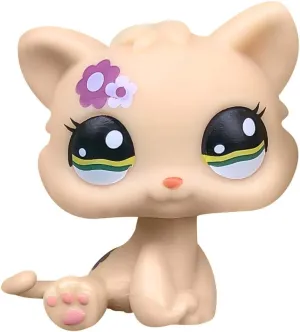 Custom-Made Baby Kitty Pet Shop Toy Short Hair Cat Mini Bobble Head Animal Figure 1 Inch Kitten