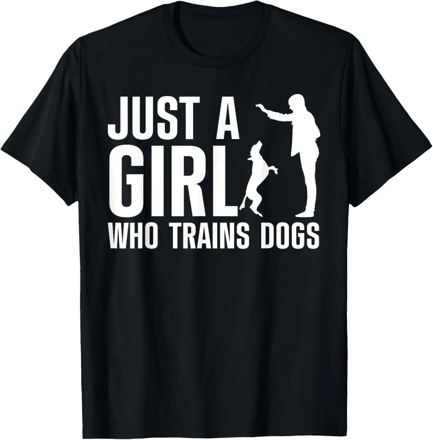 Cute Dog Trainer For Women Girls Training Dog Lover Owner T-Shirt