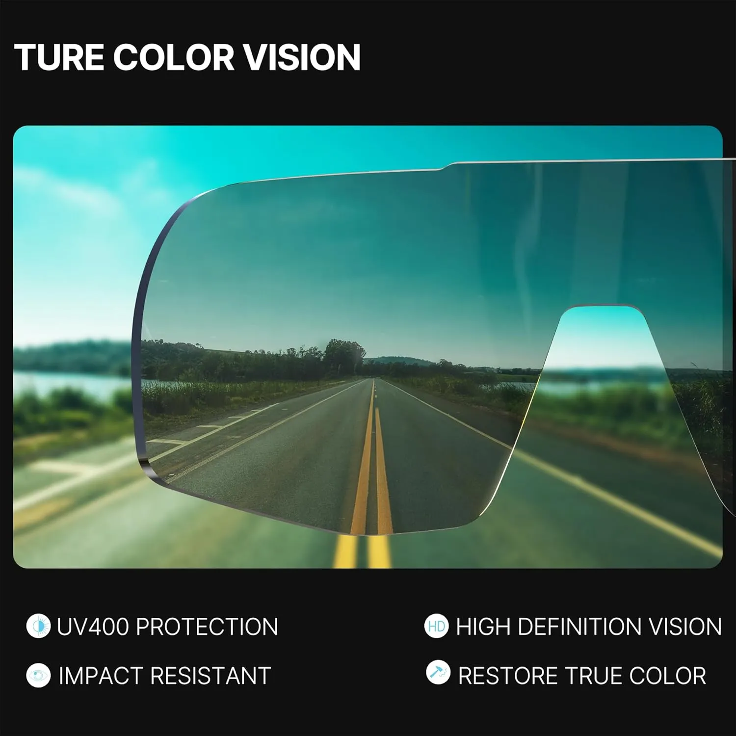Cycling Glasses Polarized Sports Sunglasses for Men Women Youth Baseball Running Driving Golf