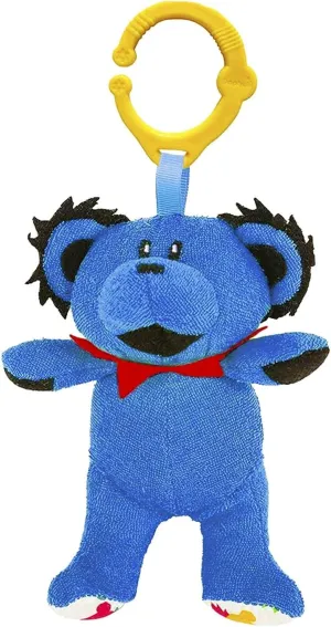 daphyls Grateful Dead Interactive Plush Dancing Bear with Universal Hanging Clip