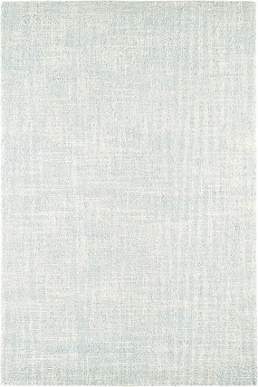 Dash and Albert Crosshatch Wool Area Rug - 2' x 3' Sky Blue Solid Hand Micro Hooked Accent Rug - Durable, High Traffic Areas Bedroom, Hallway, Stairs