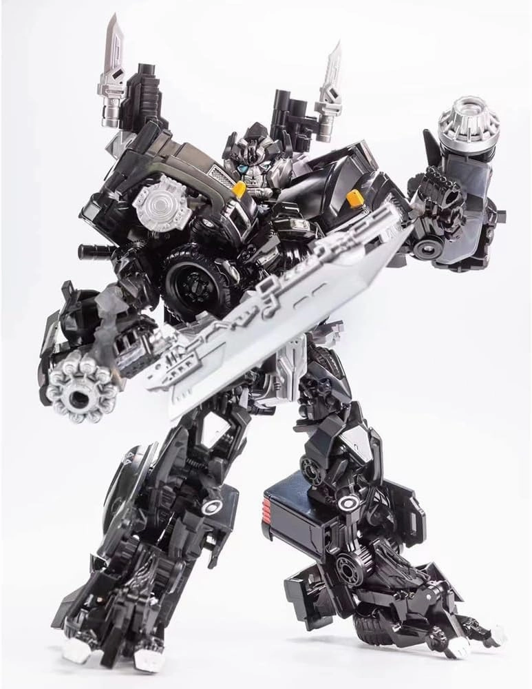 Deformation Model Autobots Ironhide Action Figure Transformed Pickup Truck,5.1inch, Black