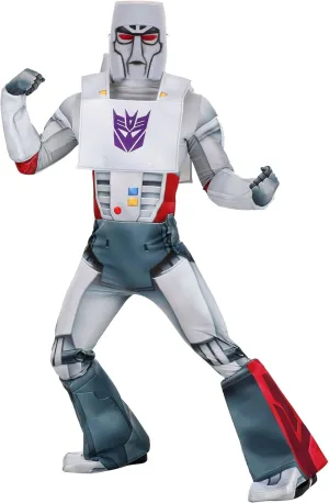 Deluxe Transformers Retro Optimus Prime Costume for Men - Officially Licensed Adult Transformers Cosplay Outfit