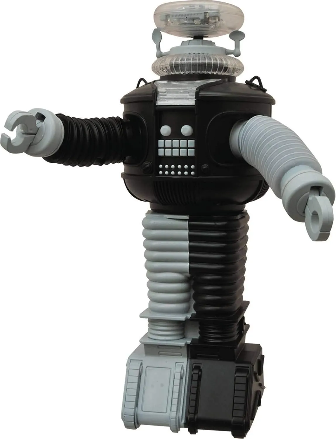 Diamond Select Toys Lost in Space: B9 Electronic Robot Anti-Matter Version Action Figure