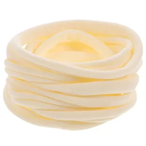 Didiseaon Baby Boys and Girls Hair Ties 10 Pack Elastic Hair Bands High Elasticity Seamless Hair Ring Traceless Ponytail Holders for Girls Boys Random