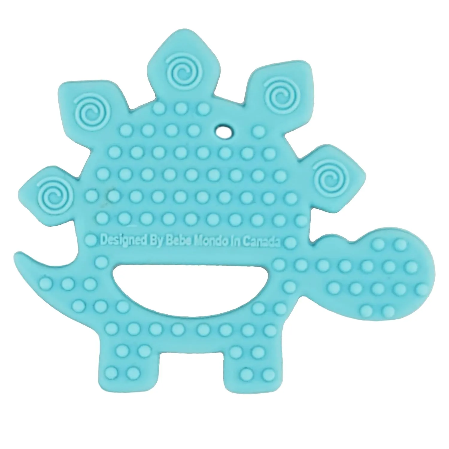 Dinosaur Teething Toys Baby Teether for Infant Baby Newborn 0-6 Months 6 to 12 18 Months and Up- Dino Teether Toy Freezer Safe & BPA Free, USA Patent Pending, 100% Food Grade Silicone-bebe mondo