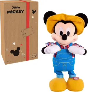 Disney Junior E-I-Oh! Mickey Mouse, Interactive Plush Toy, Sings and Plays Game