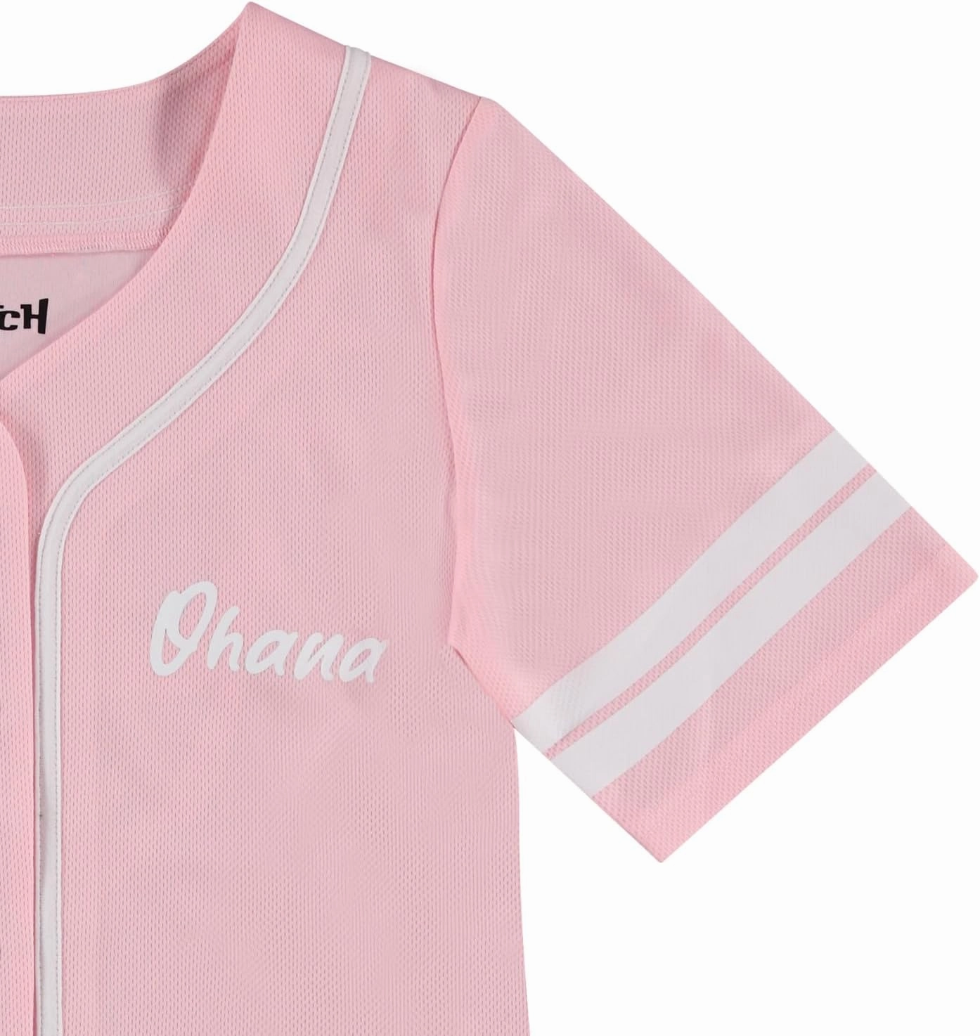 Disney Ladies Lilo and Stitch Shirt - Ladies Classic Lilo and Stitch Baseball Jersey Lilo and Stitch Mesh Jersey
