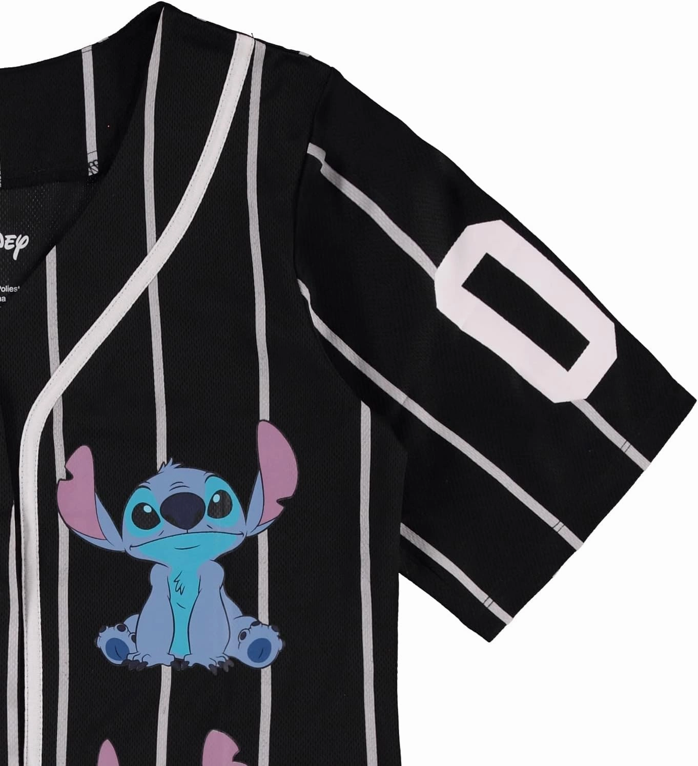 Disney Ladies Lilo and Stitch Shirt - Ladies Classic Lilo and Stitch Baseball Jersey Lilo and Stitch Mesh Jersey
