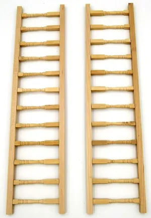 Dollhouse Decoration Accessories,Miniature Fence Handrail 1:12 Mini Dollhouse Fence Cute House Mini Fence (Beige, 2 Pcs)