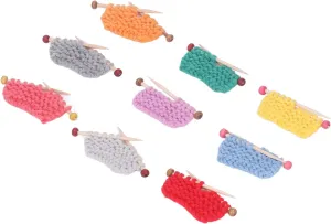 Dollhouse Knitting Stuff, Miniature Dollhouse Wool Yarn Knitting Vibrant Colors for Bedroom