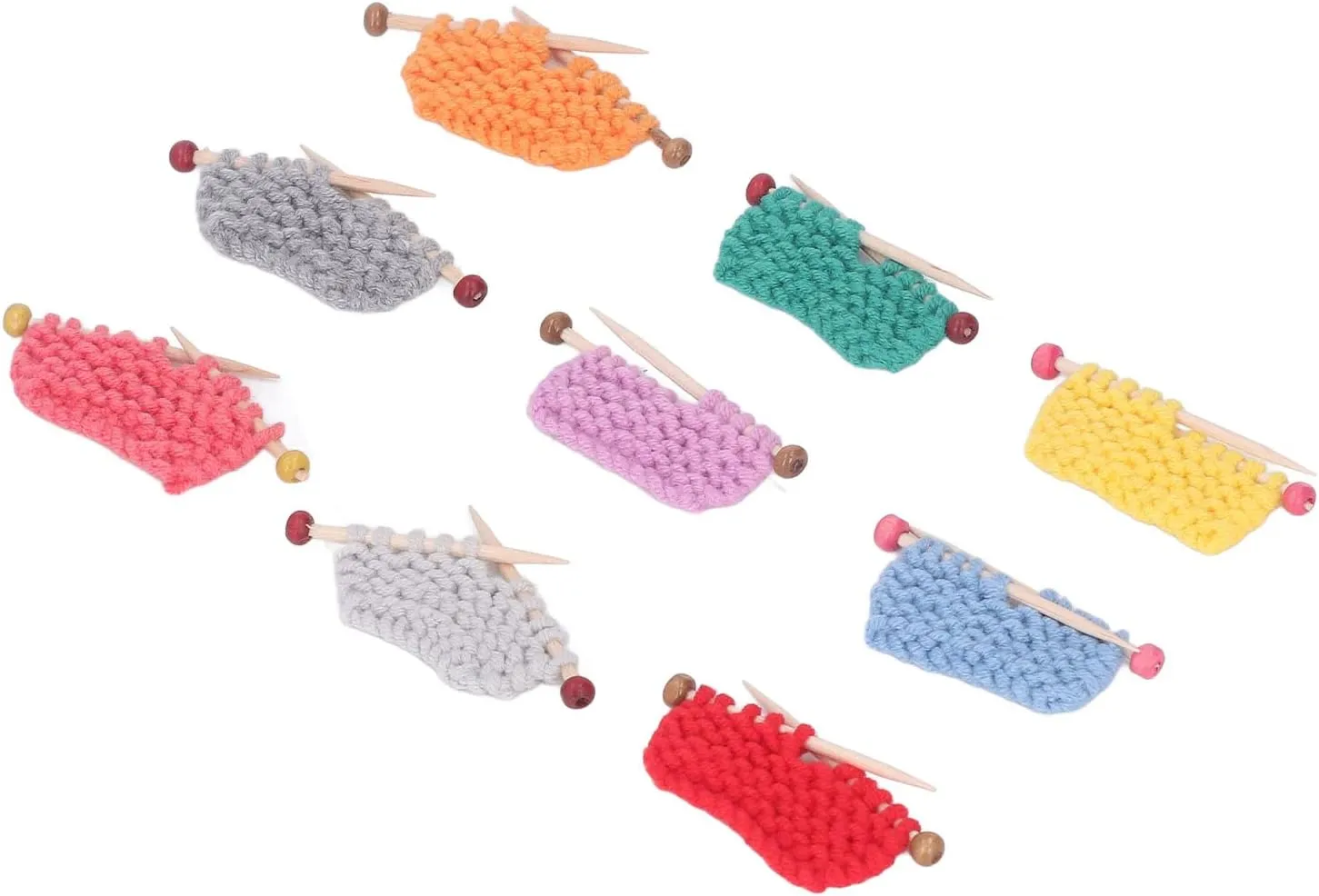Dollhouse Knitting Stuff, Miniature Dollhouse Wool Yarn Knitting Vibrant Colors for Bedroom