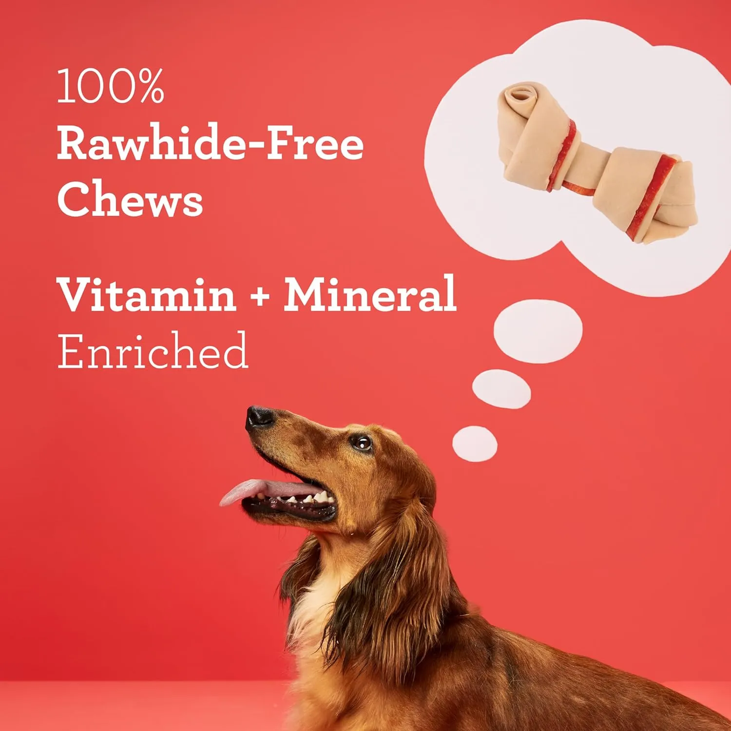 DreamBone Mini Chews With Real Chicken Chews for Dogs, 36 Count, These Rawhide-Free Chews are a Dog’s Favorite Distraction