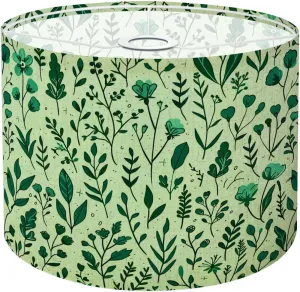 Drum Lamp Shades Tiny meadow flowers seamless for summer dress textile print Lamp Shade for Floor Lamps Table Lamps Pendant Light 11"x8.9" Linen Replacement Large Lampshades