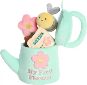Ebba™ Engaging Baby Talk™ My First Flower™ Baby Stuffed Animal - Sensory Delight - Interactive Learning - Multicolor 7 Inches