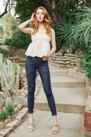 Eco Friendly Mid Risk Ankle Skinny Jean