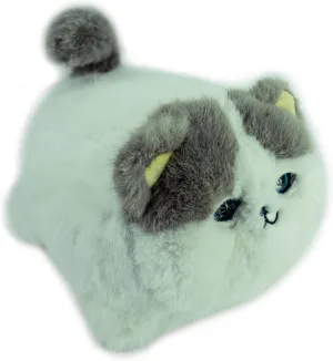 Electronic Cat Plush Toys for Kids Cute Robot Remote Control Fur Real Pets Talking Tom Kitty Toys with Sounds Wiggle Tail for Girls&Boys Birthday Halloween(juguetes para niñas)