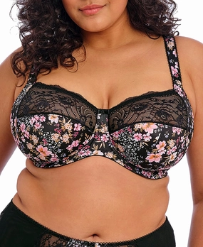 Elomi Women's Morgan Underwire Plus Size Bra with Adjustable Strap, Summer Garden, 32K