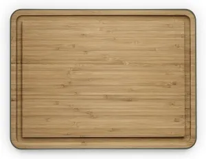 EVA SOLO | Green Tool Bamboo Cutting Board with Juice Groove | Anti-slip with silicone pads and deep juice groove | FSC-certified bamboo | Danish Design & Functionality