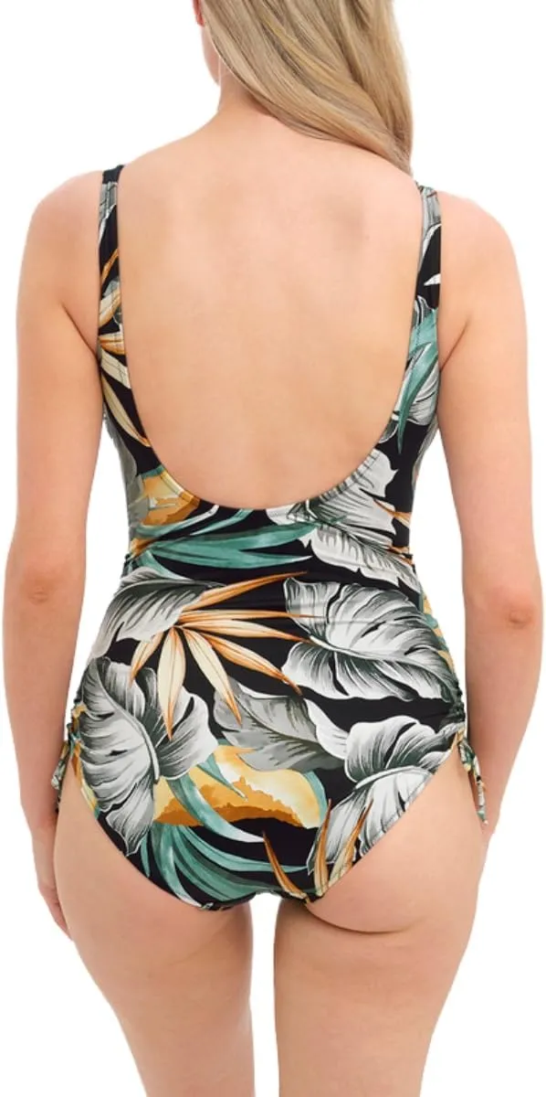 Fantasie Women's Bamboo Grove Underwire V-Neck Swimsuit