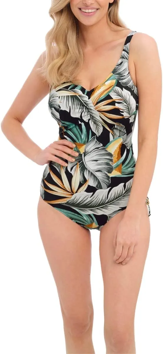 Fantasie Women's Bamboo Grove Underwire V-Neck Swimsuit