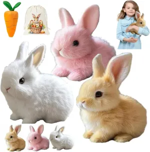 Fanyil Family Bunny Pal, Better Life Bunny Toy, Fanyil Bunnypal, My Realistic Bunny Toy, Bumpy Realistic Bunny, Life Like Bunny That Moves, Vitality Bliss Realistic Bunny (Brown)