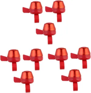 FAVOMOTO Biking Bells Loud Crisp Sound Safety Warning Bells for Cycling Durable Easy to Use Random Color for