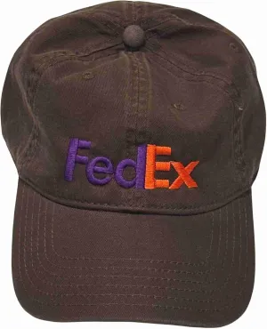 FedEx Hat 2222 - Embroidered Adjustable Delivery Driver Cap