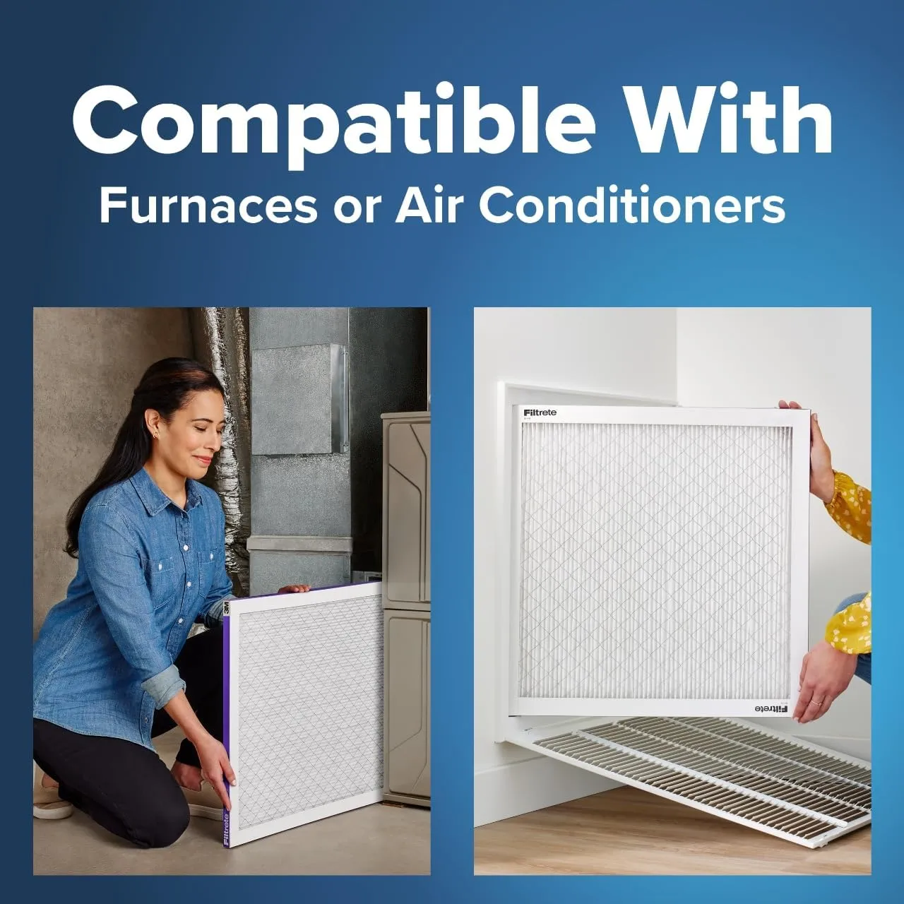 Filtrete 14x24x1 AC Furnace Air Filter, MERV 12, MPR 1500, CERTIFIED asthma & allergy friendly, 3 Month Pleated 1-Inch Electrostatic Air Cleaning Filter, 6-Pack (Actual Size 13.81x23.81x0.78 in)