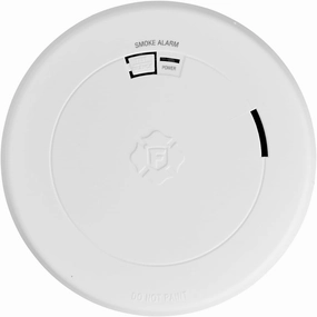 First Alert 10 Year Slim Battery-Powered Photoelectric Smoke Detector