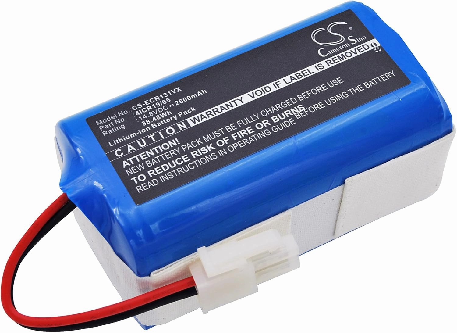 FITHOOD Battery Replacement for Silvercrest SSR1 SSRA1 (2600mAh/14.8V)