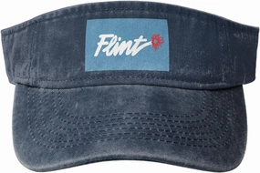 Flag of Flint, Michigan Sun Visor Hats Cotton Baseball Cap for Women Men Adjustable Sun Hat