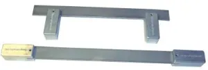 Flange Wizard® Magnetic Torch Guide, 24 in, Stainless Steel, Heat Resistant, 1 Magnetic Block, MSG230-24