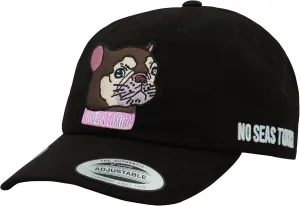 Flexfit Inner-City Arts No Seas Toxica Baseball Hat for Men & Women, Limited-Edition Classic Ecowash Dad Baseball Cap with Dog Hat