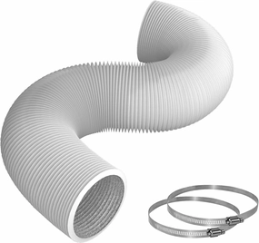 Flexible 4 Inch x 26Ft Dryer Vent Hose,Heavy Duty Aluminum Insulated Air Duct Tube for Exhaust, HVAC Ventilation, Grow Tent and Fan Filter