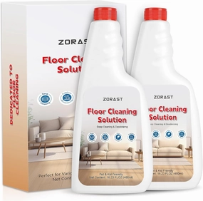 Floor Cleaning Solution, 2-Pack 16.23oz, Eco-Safe, Compatible with All Roborock Mopping Robots (S7, S8, Qrevo, Q7, Q8 series), Pet & Kid Friendly, Stain-Busting & Fresh-Scented