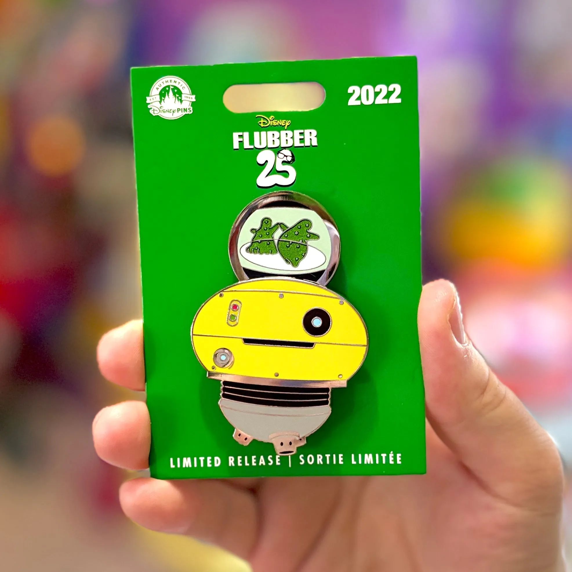 Flubber 25th Anniversary Pin - Weebo