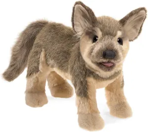 Folkmanis German Sheperd Puppy Hand Puppet, 3116