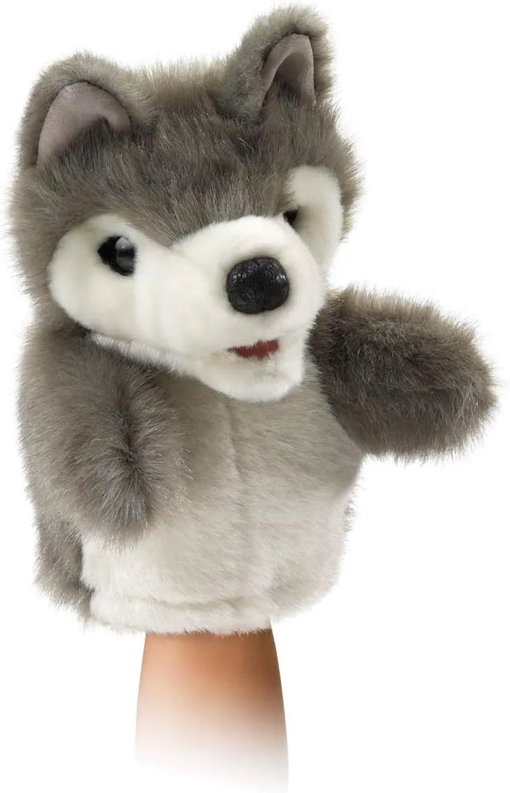 Folkmanis Little Wolf,Brown,1 ea