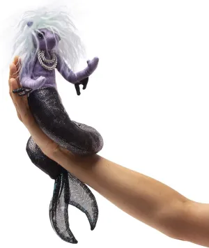 Folkmanis Sea Nymph Finger Puppet, Purple; White; Blue; Black, 1 EA