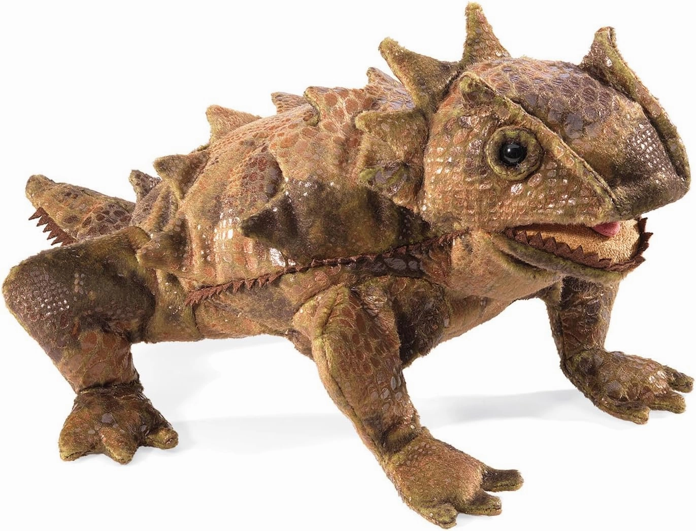 Folkmanis Horned Lizard Hand Puppet