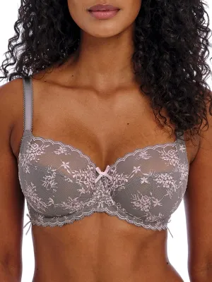 Freya Women's Offbeat Decadence Underwire Side Support Bra
