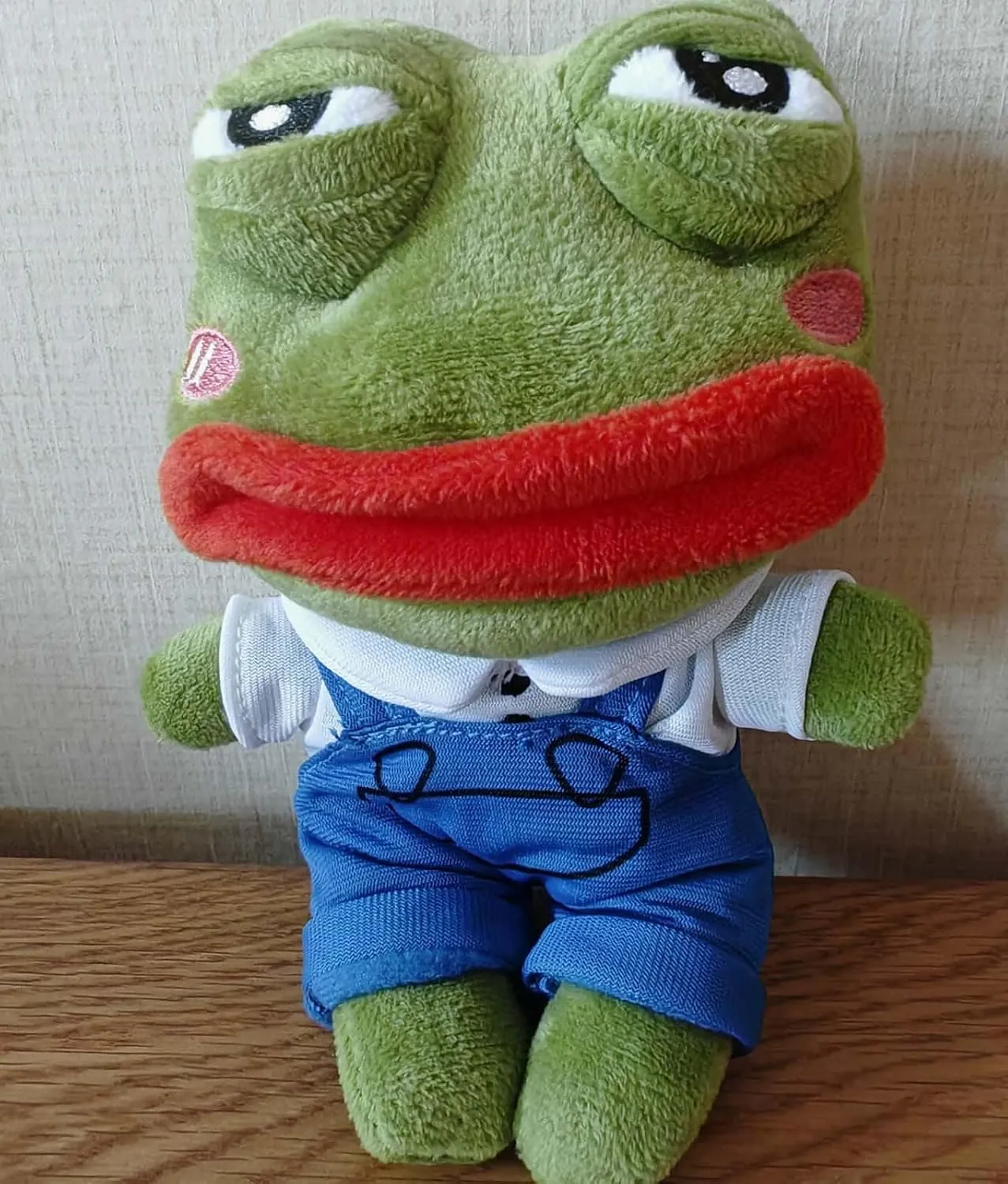 Frog Plush Toy Magic Emotive Frog Stuffed Animal Meme Doll,Crystal Ultra Soft, 20cm/8" Mini -Cute Home Gift, Interactive Toy for Children's Day