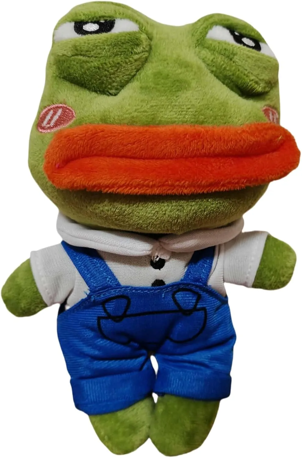 Frog Plush Toy Magic Emotive Frog Stuffed Animal Meme Doll,Crystal Ultra Soft, 20cm/8" Mini -Cute Home Gift, Interactive Toy for Children's Day