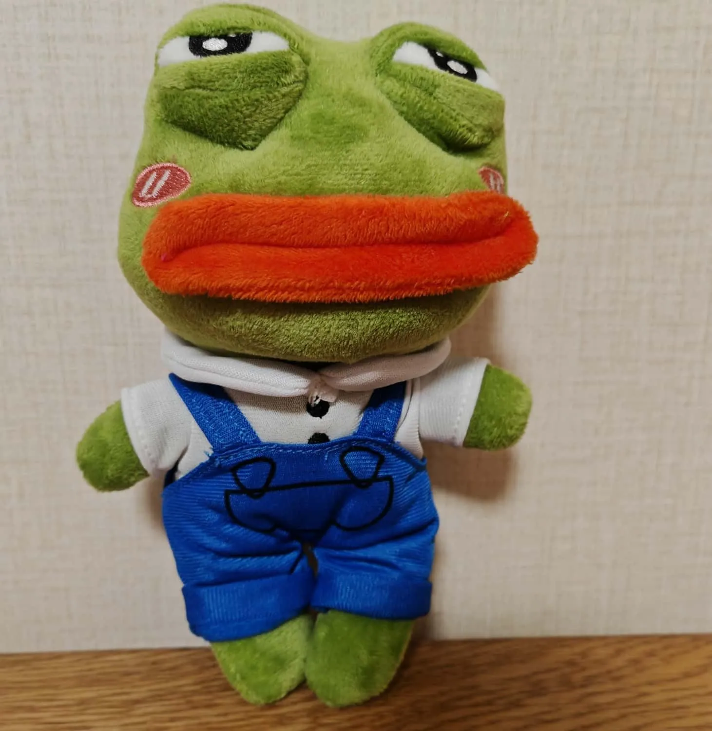 Frog Plush Toy Magic Emotive Frog Stuffed Animal Meme Doll,Crystal Ultra Soft, 20cm/8" Mini -Cute Home Gift, Interactive Toy for Children's Day