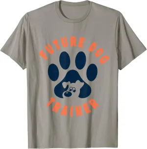 Funny Dog Trainer Shirt Kids Boys Girls Dog Lover T-Shirt