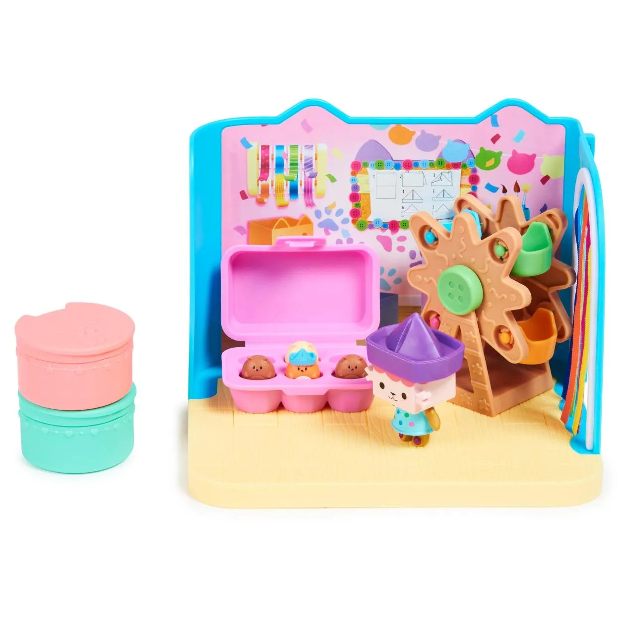 Gabby's Dollhouse Baby Box Craft-A-Riffic Room Playset
