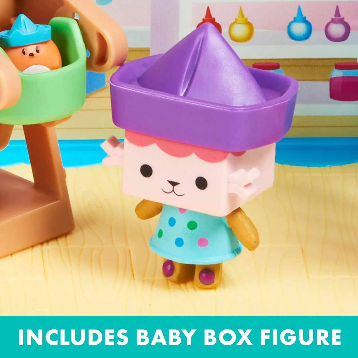 Gabby's Dollhouse Baby Box Craft-A-Riffic Room Playset