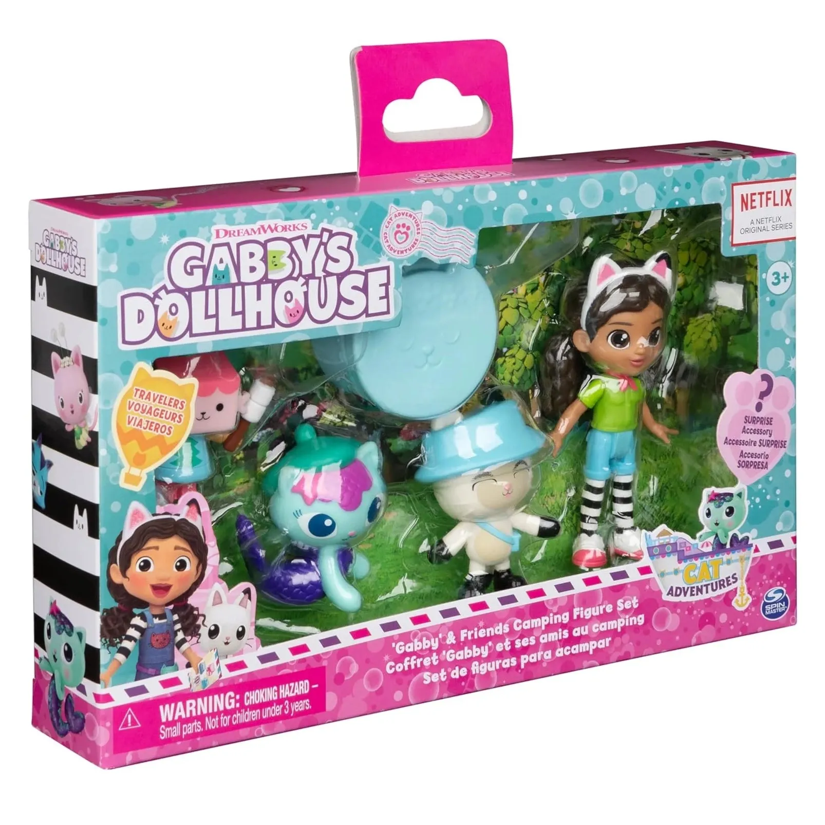 Gabby's Dollhouse Gabby & Friends Camping Figure Set